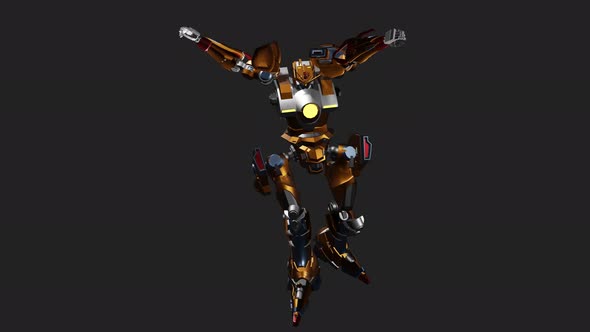 Defense Robot with style Wide Arm Spell Casting alt
