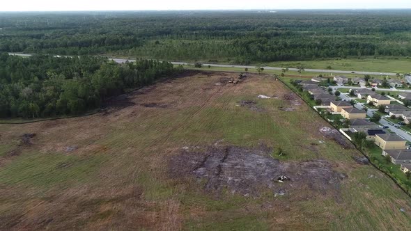 A Cleared Parcel of Land Awaits Residential Home Development in Central Florida. alt