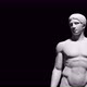 Statue with a naked torso - VideoHive Item for Sale