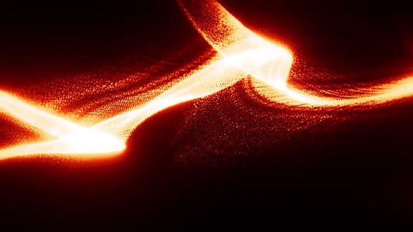 Fire Wave Background