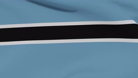 Flag Botswana Patriotism National Freedom Seamless Loop alt
