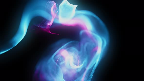 Magic Colourful Fluid Abstract 4k