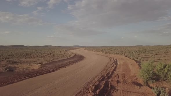 Silverton, New South Wales, Australia Aerial Drone 4K