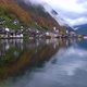 Traditional Homes near Lake in Famous Hallstatt Village in Salzkammergut Area, Austria - VideoHive Item for Sale