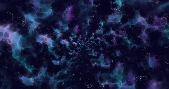 Abstract dark tunnel background animation