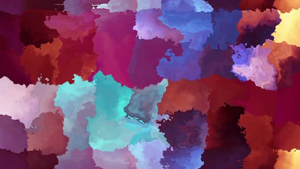 Colorful Abstract Paint Background