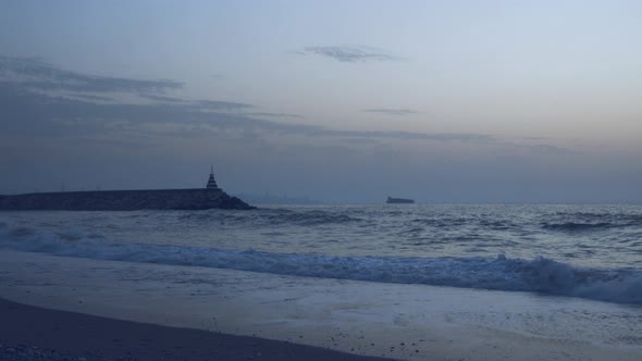 Sea and Lighthouse