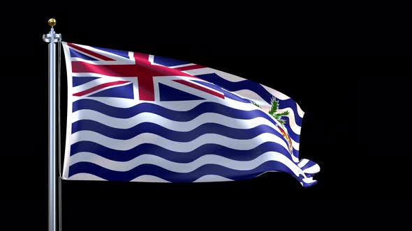 British Indian Ocean Territory Waving Flag alt