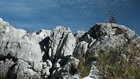 Beautiful stone cliffs alt