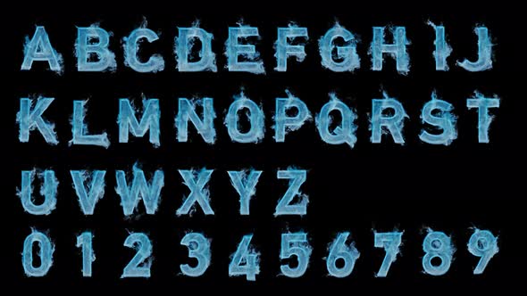Smoke Alphabet alt