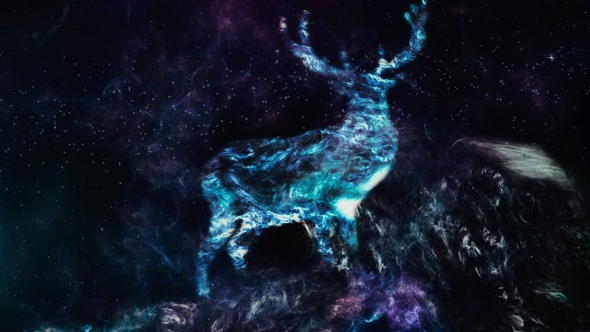 Mysterious Deer Nebula