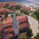 The Church Of St. Euphemia. Aerial Footage - VideoHive Item for Sale