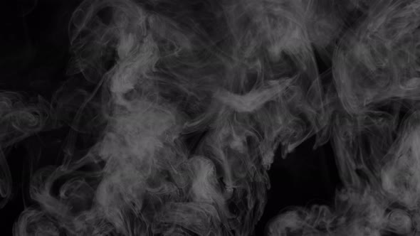 Super Slow Motion Shot of Atmospheric Smoke Abstract Background at 1000Fps alt