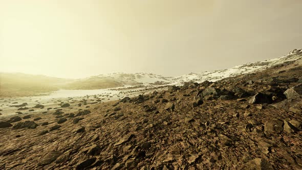Winter View in the Massive Eilat Nature Reserve alt