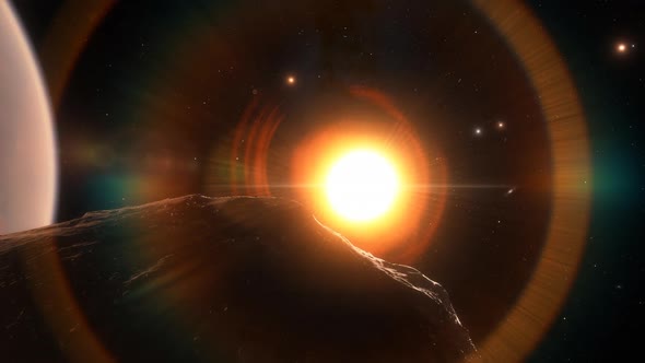 Space Background - Gas Giant alt