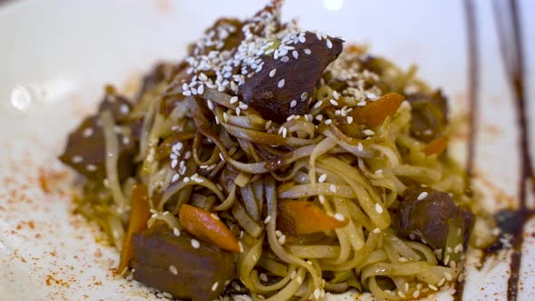 Beef Noodle Dish