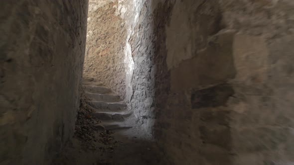 Ruined stone stairs alt