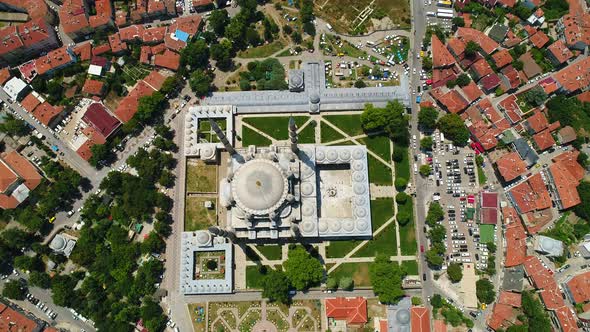 Bird's Eye View Of Mosque alt