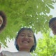 Carefree Diverse Multicultural Young People Showing Thumbs Up Outdoor - VideoHive Item for Sale