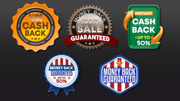 3D Badges Money Back