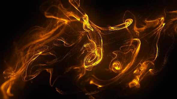 Fire Particles Background Loop