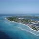 Drone panorama of Caribbean island, ocean and bay, Grand Turk, Turks and Caicos - VideoHive Item for Sale