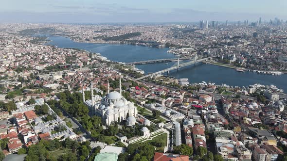 Istanbul Suleymaniye Golden Horn alt