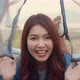 Asia teenagers girl influencer record footage introduce and camp place to her follower enjoy. - VideoHive Item for Sale