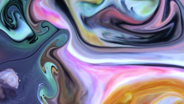 Close Up Of Abstract Colorful Fluid Paint Background Textured 40 alt