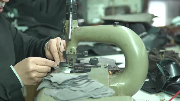 Shoe Manufacturing Leather Worker
