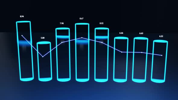 Hologram Beautiful Bg with Abstract Infographics alt