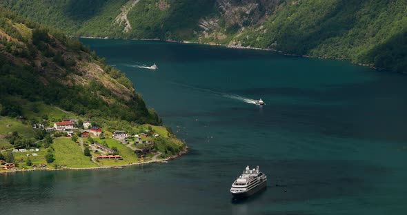 Geirangerfjord Norway alt
