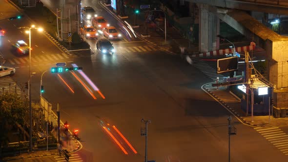 Beautiful building architecture around Bangkok city in Thailand alt