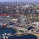 Istanbul Maltepe Bosphorus Aerial View Marina And Amusement Park - VideoHive Item for Sale