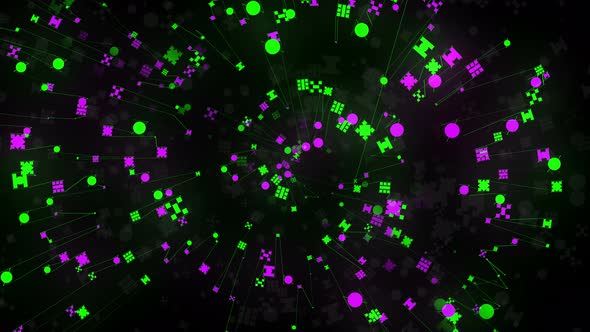 Abstract Particle 4K 01 alt