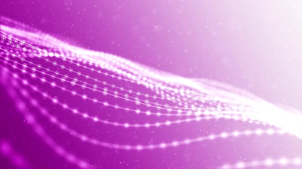 4K Abstract wave soft background(loopable) Selective focus and camera motion alt