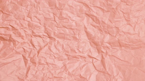Stop Motion of Crumpled Pastel Paper Background