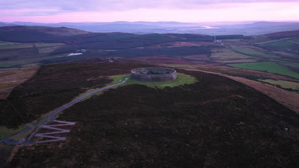 Grianan Aileach Ring Fort Donegal  Ireland alt