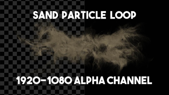 Sand Particle Loop Alpha