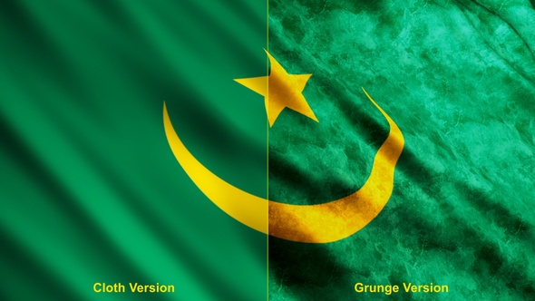 Mauritania Flags alt