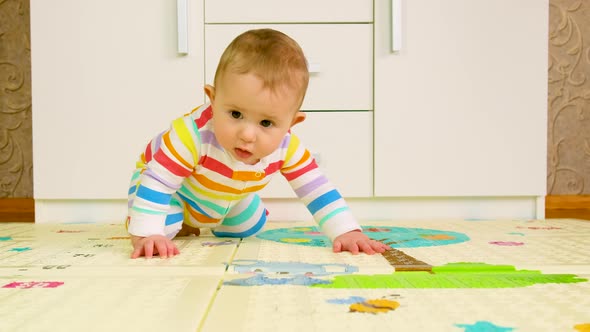 Baby Learns to Crawl alt