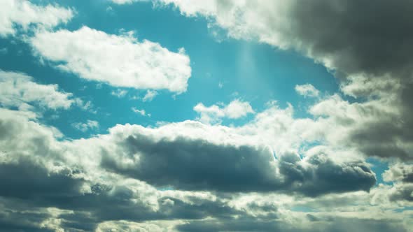 Nature Environment Dark Huge Cloud Sky Black Stormy Cloud Motion Timelapse alt