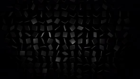 Beautiful Motion Design Background with Simple Geometric Shapes and Neon Light alt