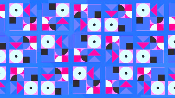 Abstraction on a Blue Background alt