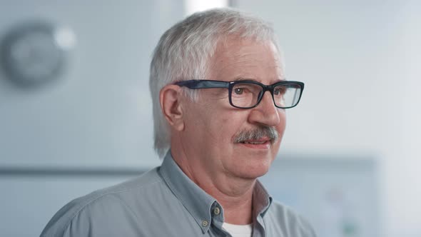 Happy Senior Man Portrait alt