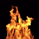 Clean Fire Flame Long Flame - VideoHive Item for Sale