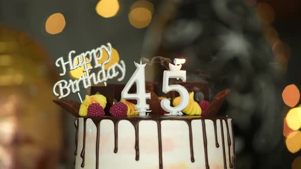 45th Birthday Cake alt