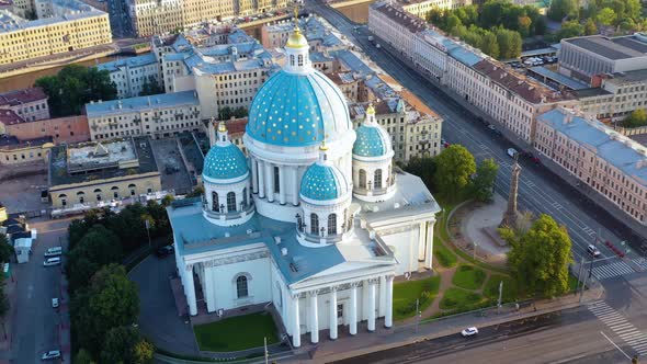 Trinity Cathedral, Saint Petersburg. Russia. 