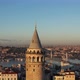  footage of bosphorus in the sunset having galata tower in the middle - VideoHive Item for Sale