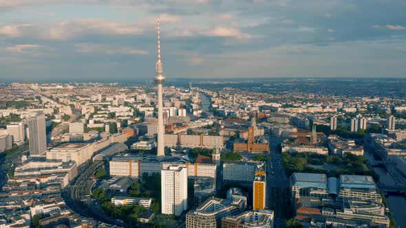 Cityscape of Berlin alt